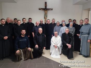  Dekanalny dzień skupienia duchowieństwa w parafii Chrystusa Króla Wszechświata we Lwowie. title=